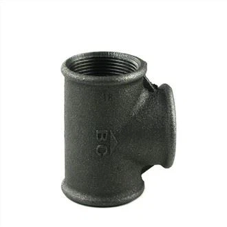 Tee Black Malleable Iron Pipe Fittings